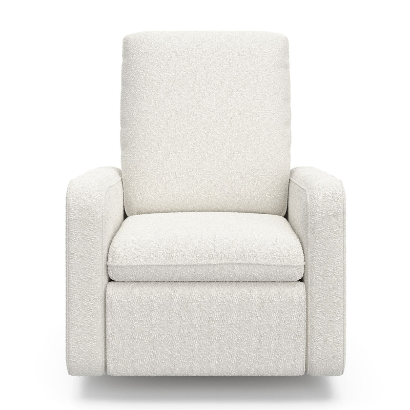 Teddi 1-USB-A/1-USB-C Ivory Boucle Power Recliner & Swivel Glider U7464