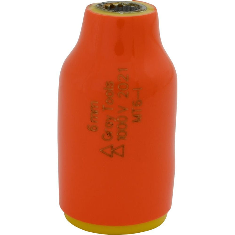 3/8-in Drive Standard Length Socket, Assorted Sizes, 12 Point, 1000V Insulated Z8805