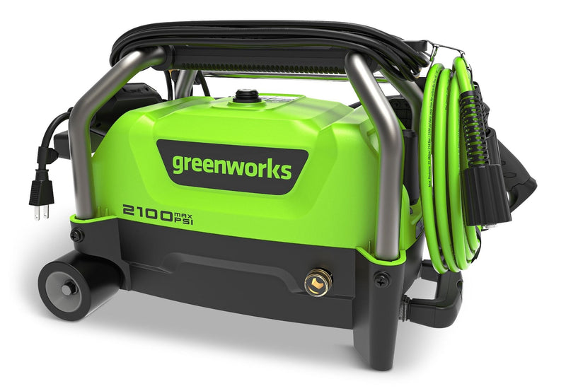 2100PSI 1.2GPM Corded Cold Water Wheeled Electric Pressure Washer with 13Amp Universal Motor T6152