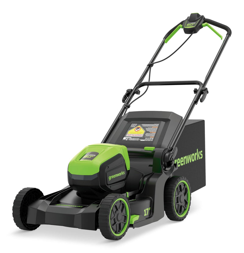 60V 17-in Push Lawn Mower with 4.0 Ah Battery & 3A Charger G9124