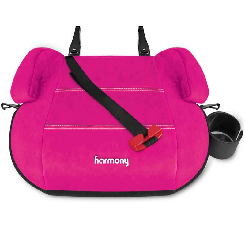 Backless Booster Elite, Fits Kids 34–57-in Tall, Pink X1622