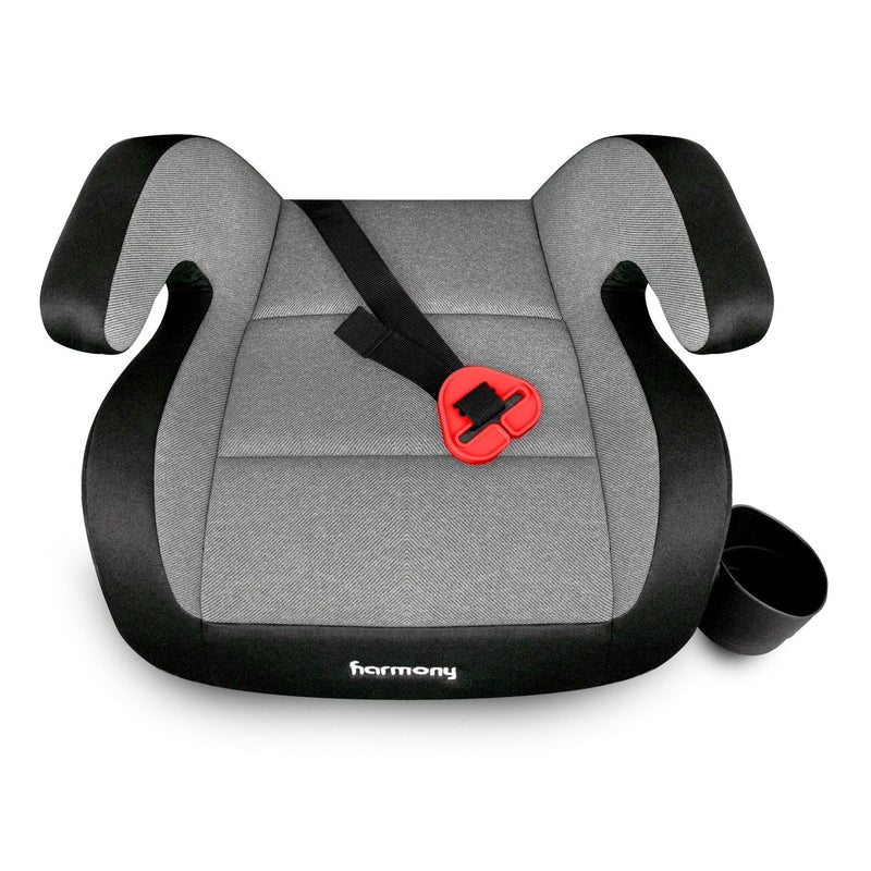 Journey Deluxe Backless Booster Car Seat, Heather Grey F0211
