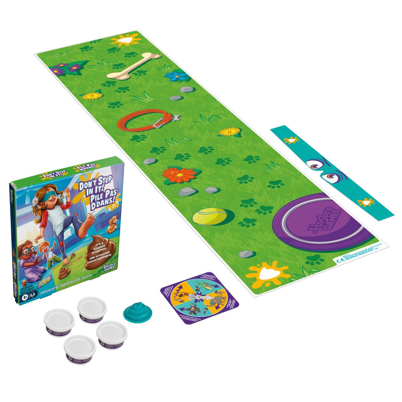 Games Don't Step In It Blindfolded Poop Dodging Game for Ages 4+ S8369