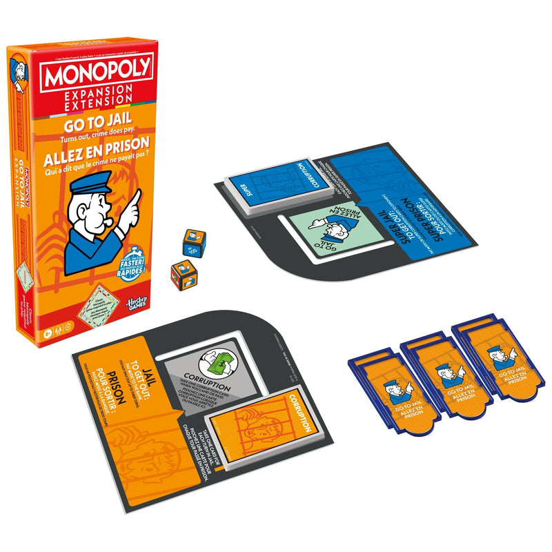 Games Go To Jail Expansion Pack for Classic Game W6969