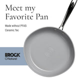 The Rock O Naturel Ceramic Non-Stick Cookset, 10-pc