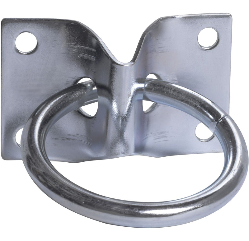 Zinc-Plated Plate Hitching Ring, Corrosion Resistant J3758