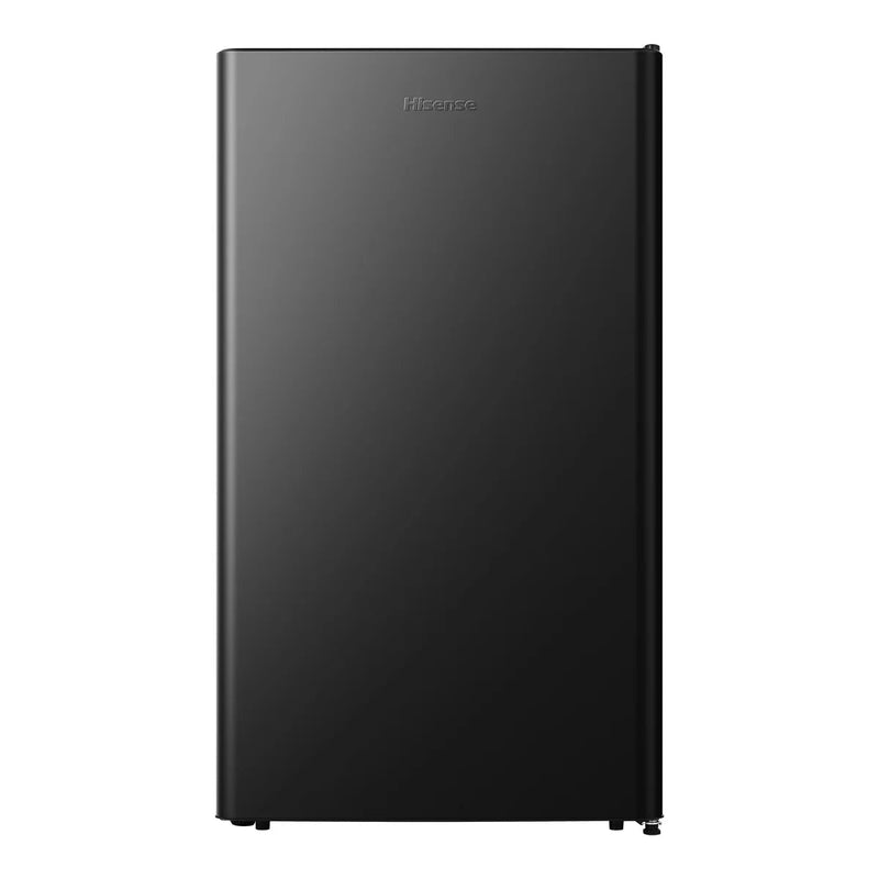 Hisense 33 in. 3.3 cu ft. Black Compact Fridge with Reversible Curved Door K1201