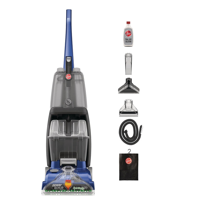 Hoover Power Scrub Deluxe Pet Carpet & Upholstery Corded Deep Cleaner X4743