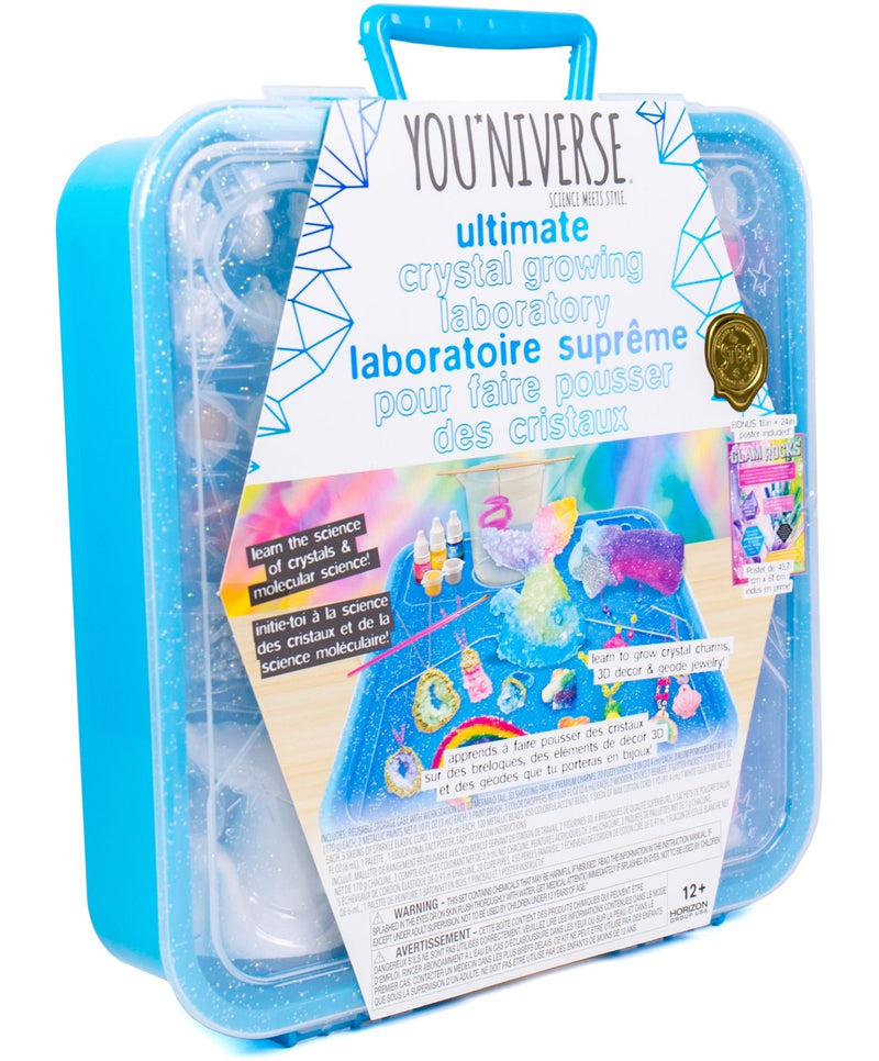 Ultimate Crystal Growing Laboratory Kit For Science & Learning, Ages 12+ J9628