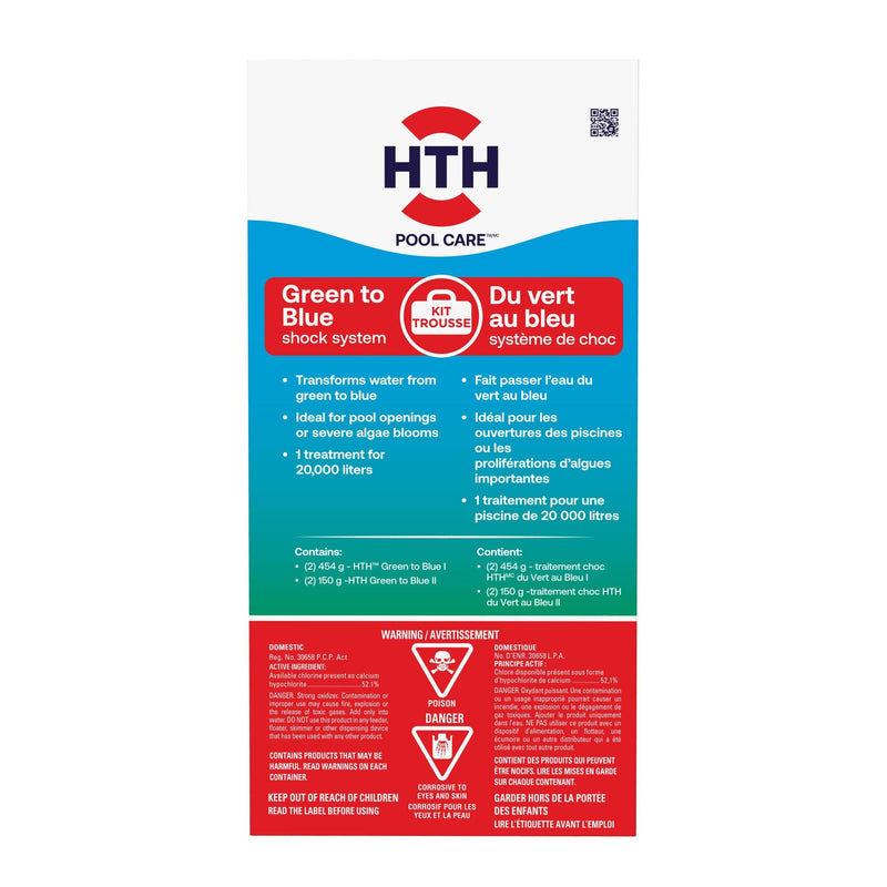 Green to Blue Pool Shock System for Swimming Pools V2477