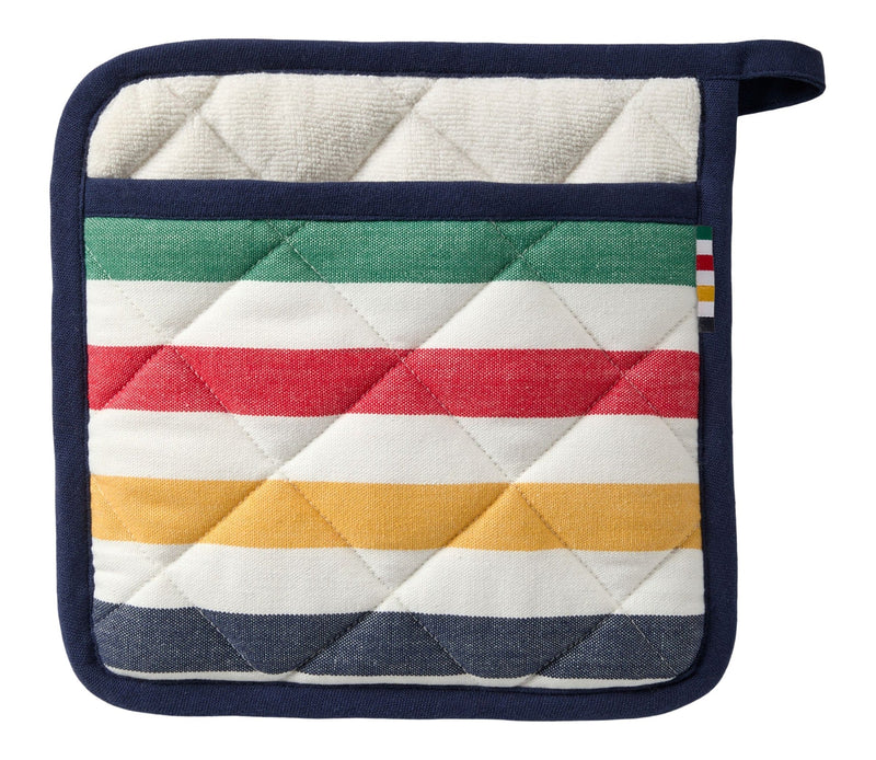 Stripes Signature Pot Holder, Multi-Coloured E1525