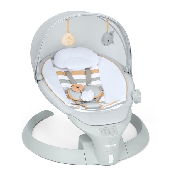2-in-1 Bounce and Sway Baby Swing P0337