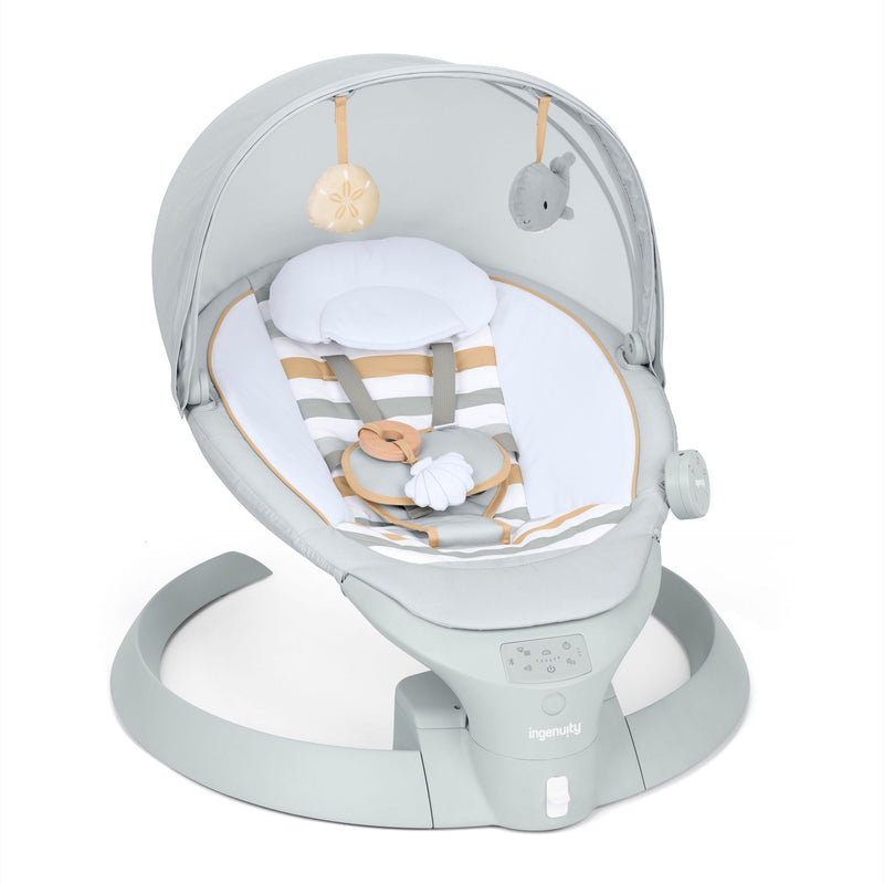 2-in-1 Bounce and Sway Baby Swing P0337