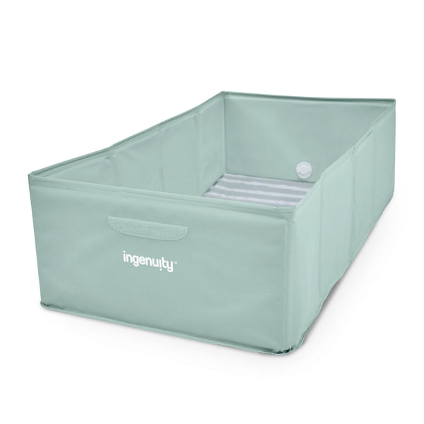 TuckAway Toddler-Friendly Travel Tub, Green W3534