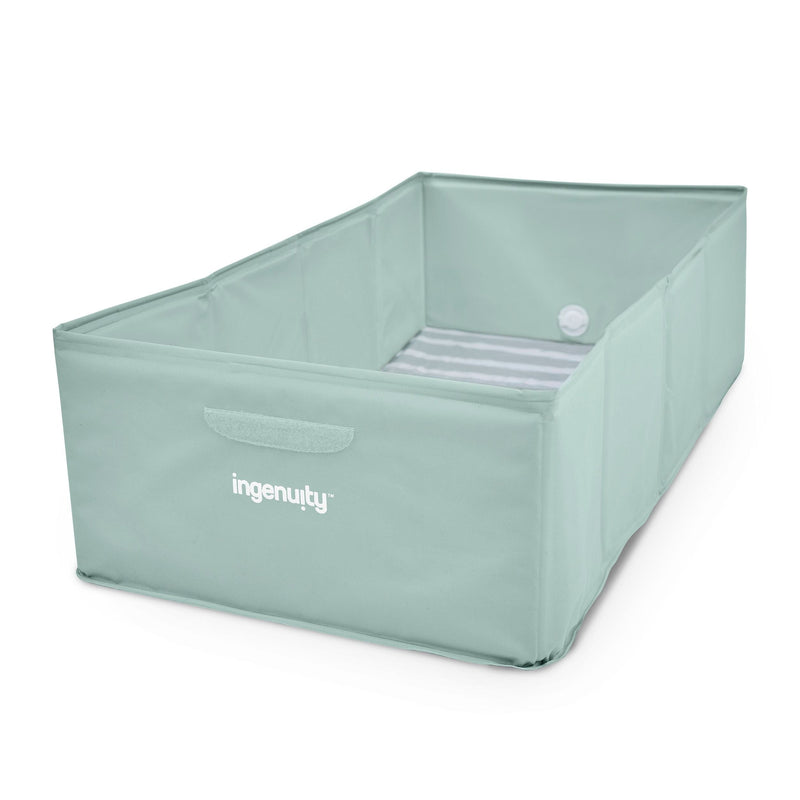 TuckAway Toddler-Friendly Travel Tub, Green W3534