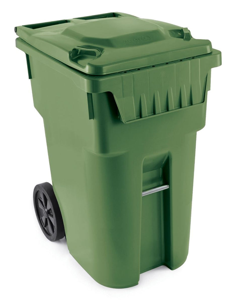 Mastercart Plastic Rectangular Wheeled Compost Bin/Recycling Bin, Assorted Colours, 360-L C9567