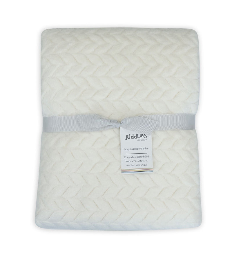 Jacquard Flannel Baby Blanket M8223