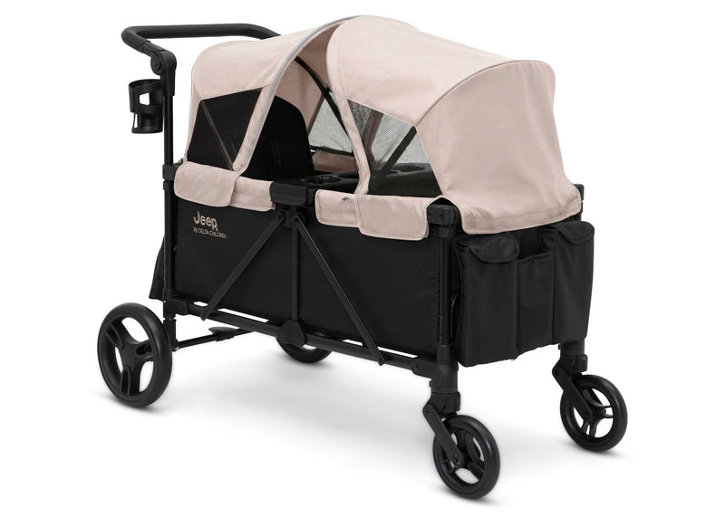 Evolve Stroller Wagon by Delta Children, Black/Tan G5219