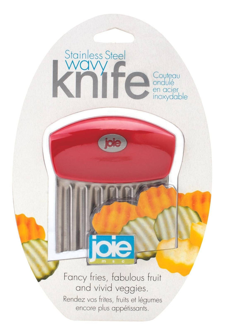 Stainless Steel Wavy Knife for Meal Preparation U9259