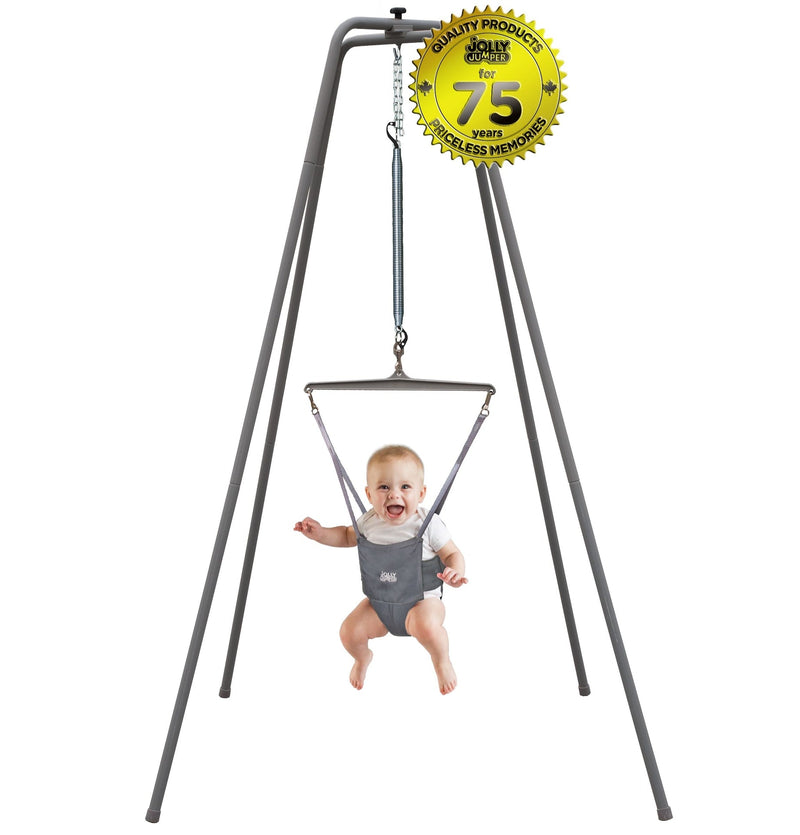 Standing Baby Exerciser with Super Stand, Grey, Ages 3m+ W5677