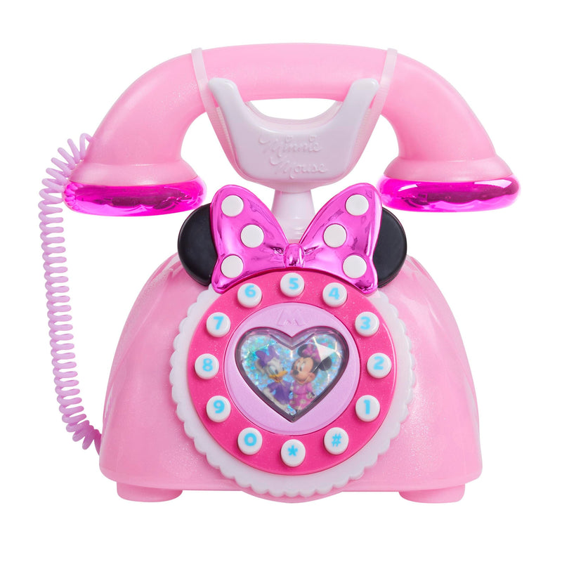 Junior Ring Me Rotary Phone with Lights and Sounds, Pink, 3+ B9810