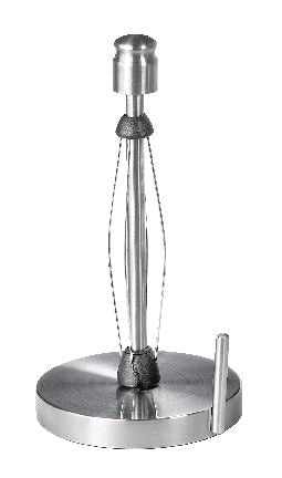 Perfect Tear Stainless Steel Upright Paper Towel Holder with Weighted Base, 13-in H U5926