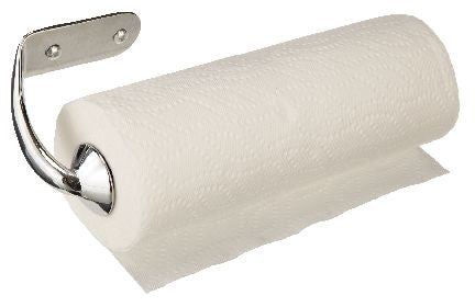 Stainless Steel Under Cabinet/Wall Mount Paper Towel Holder with Extension Arm & Mounting Hardware O4392