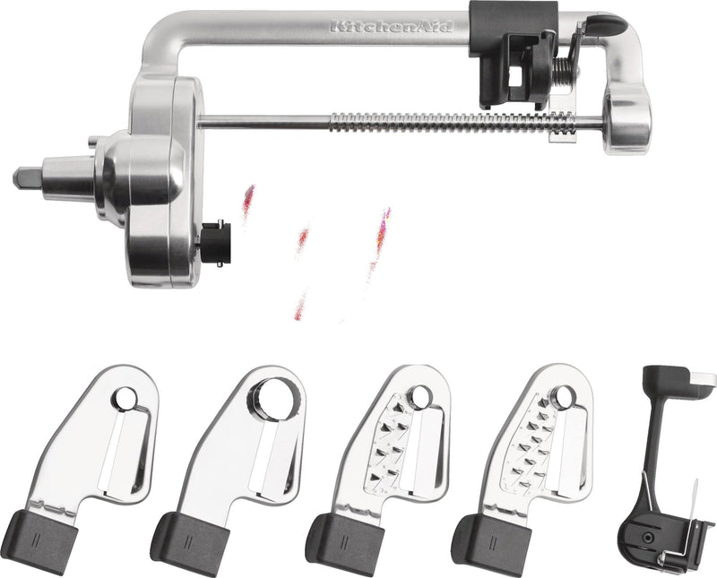 7 Blade Spiralizer Plus Stand Mixer Attachment with Peel, Core & Slice Y5762