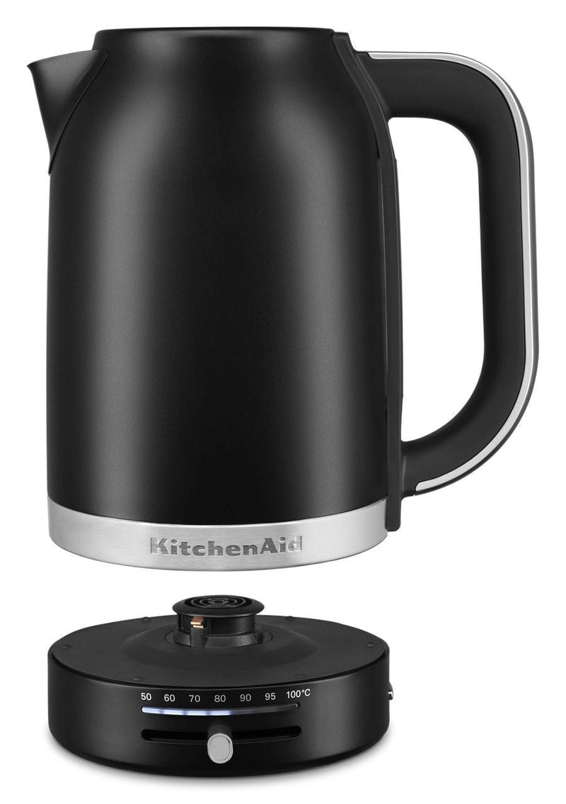 Electric Kettle with Swivel Base, Matte Black, 1.7-L H5762