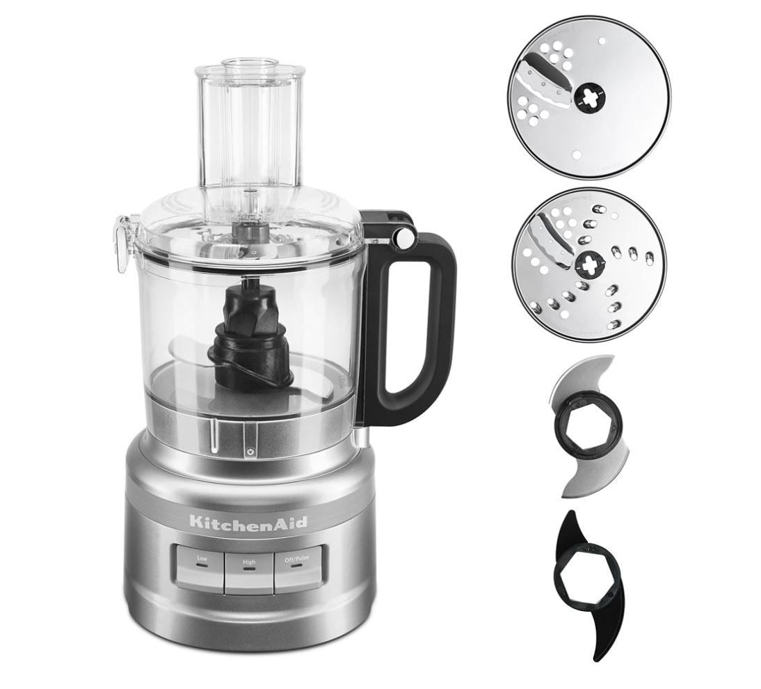 Food Processor Plus Contour Silver, 7 Cups
