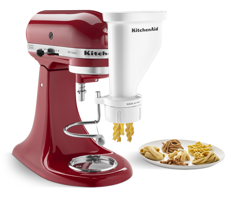 Gourmet Pasta Press Stand Mixer Attachment with 6 Change Discs S8624