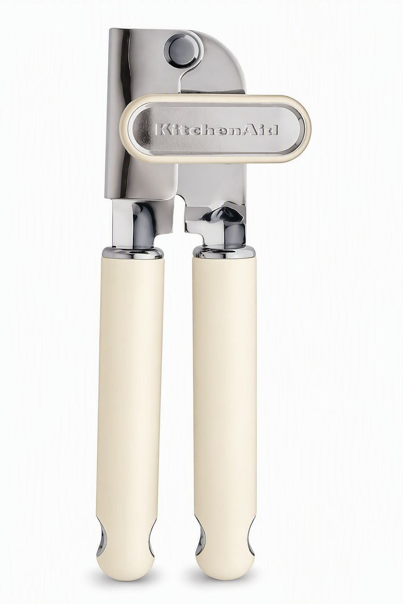 Gourmet Soft Grip Stainless Steel Can Opener, Almond Cream Q9071