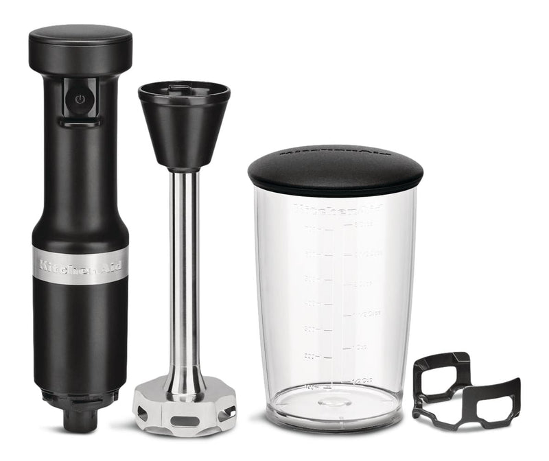 KHBV53BM Variable Speed Corded Hand Blender with Blending Jar, Black Matte G8256
