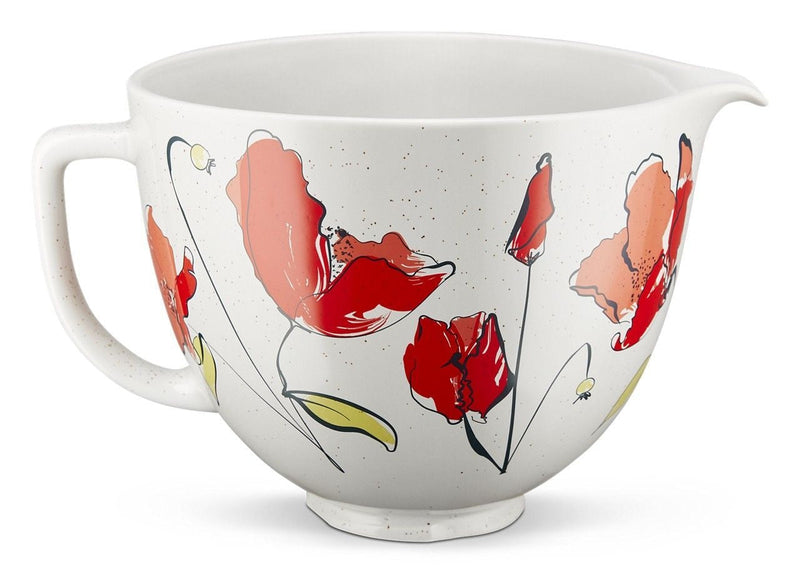 Microwave/Oven Safe Ceramic Bowl, Poppy L7850