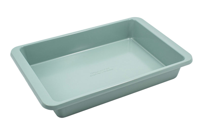 Oblong Cardamom Non-Stick Cake Pan with Handle, 9x13-in K7163