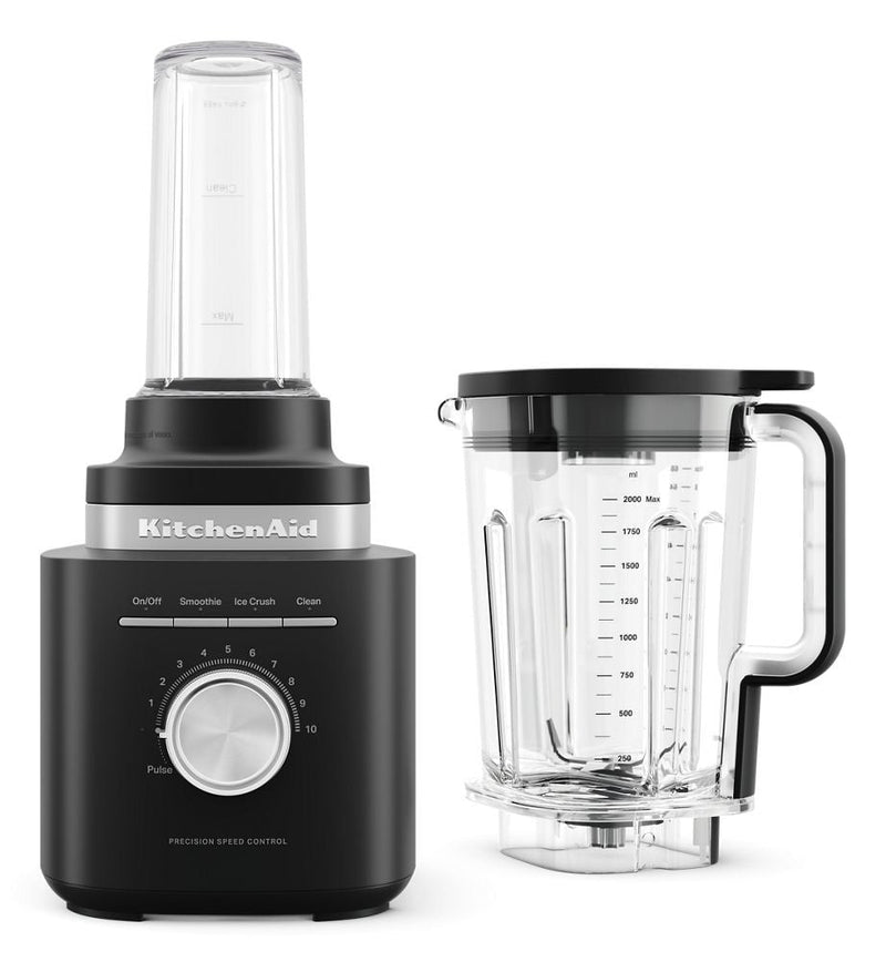 Single Blender with Jar, Precision Control, Black B0799