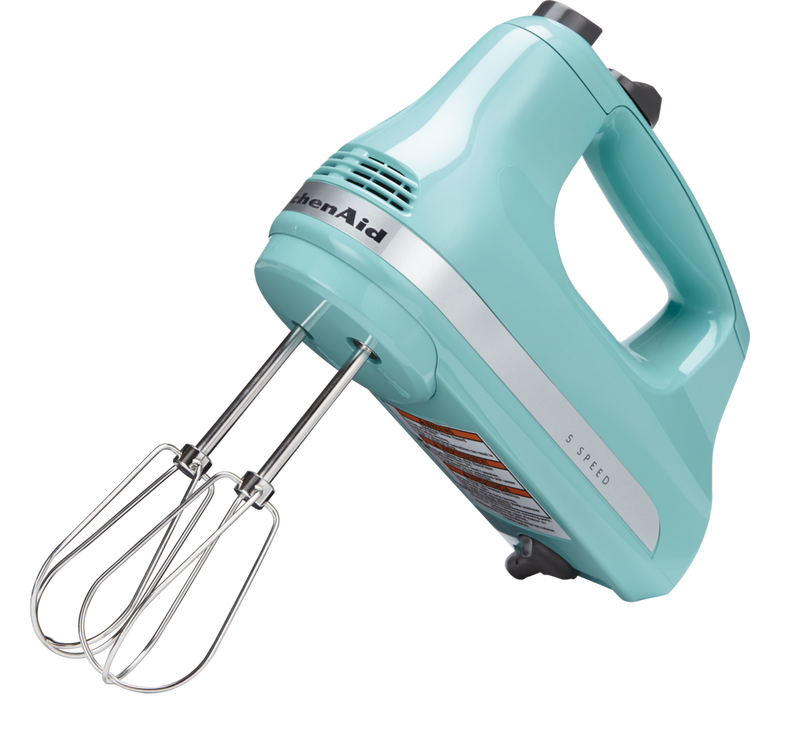 Ultra Power 5-Speeds Hand Mixer with Turbo Beater Aqua Sky U1165