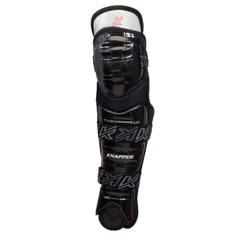 AK5 Dek Hockey Shin Guards, Black, Assorted Sizes W9616