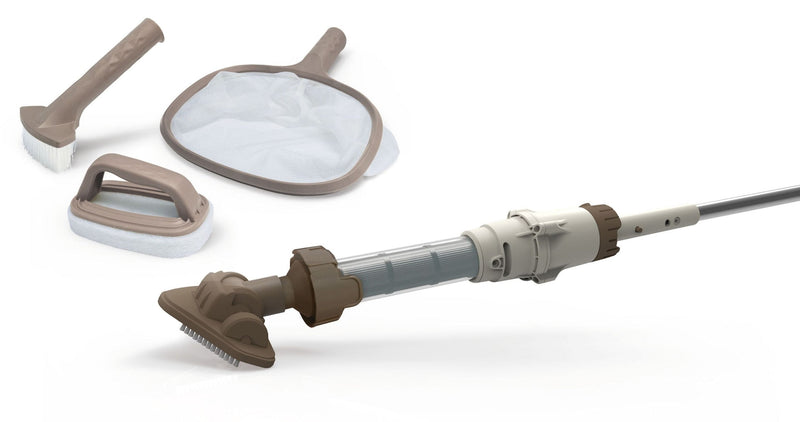 Boreal Spa Vacuum Kit, Rechargeable Battery, Ergonomic Handle H0574