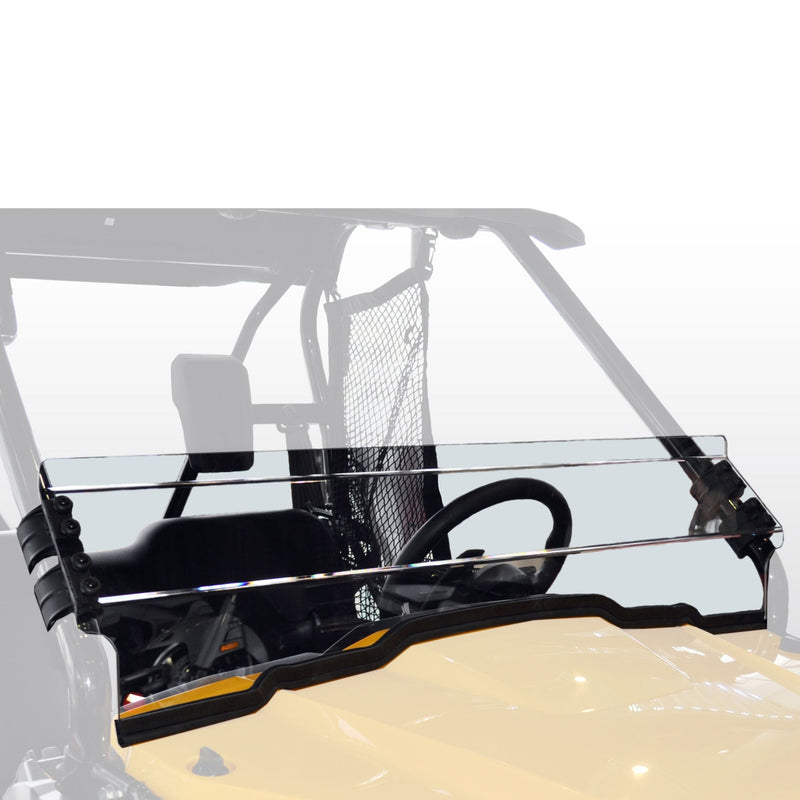 Uncoated Half Fixed Windshield, Pioneer 500 D9294