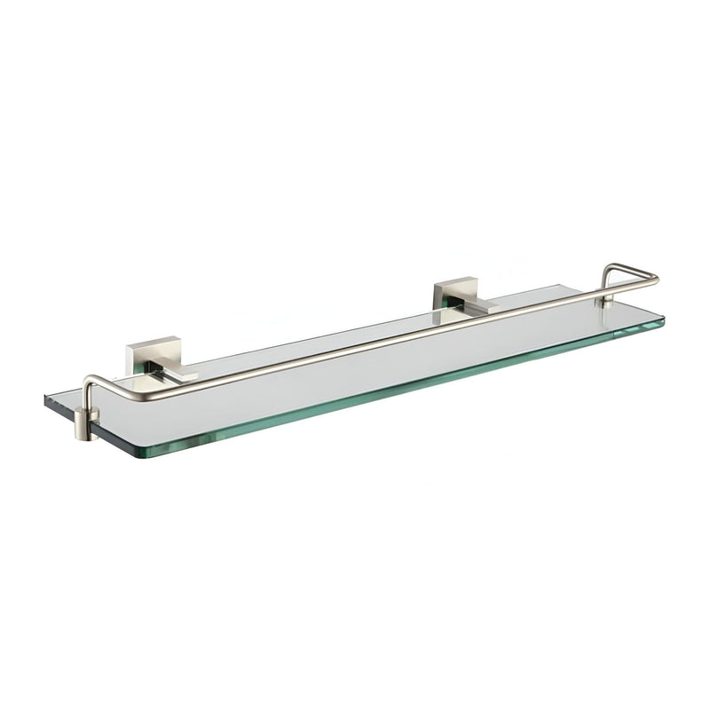 Bathroom Accessories Rust-Resistant Shelf with Railing L4755