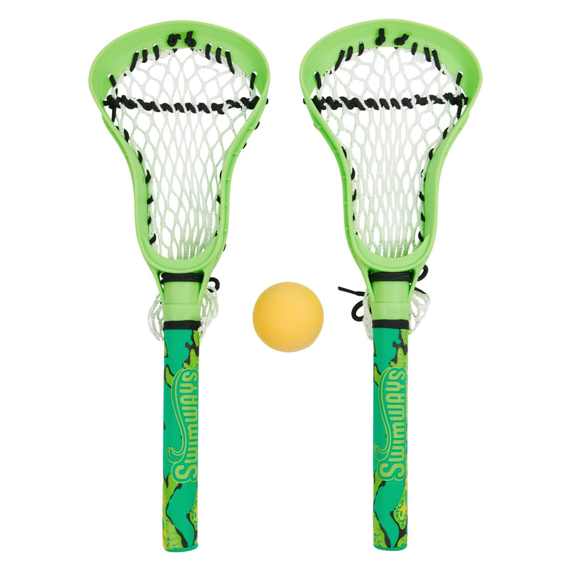 Lacrosse Stick Set, Multi-Coloured, 2-pk, Ages 5+, for Beach/Pool Fun Activities N1944