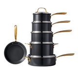 Eleganza Ceramic Pro Non-Stick Cookware Set, 11-pc
