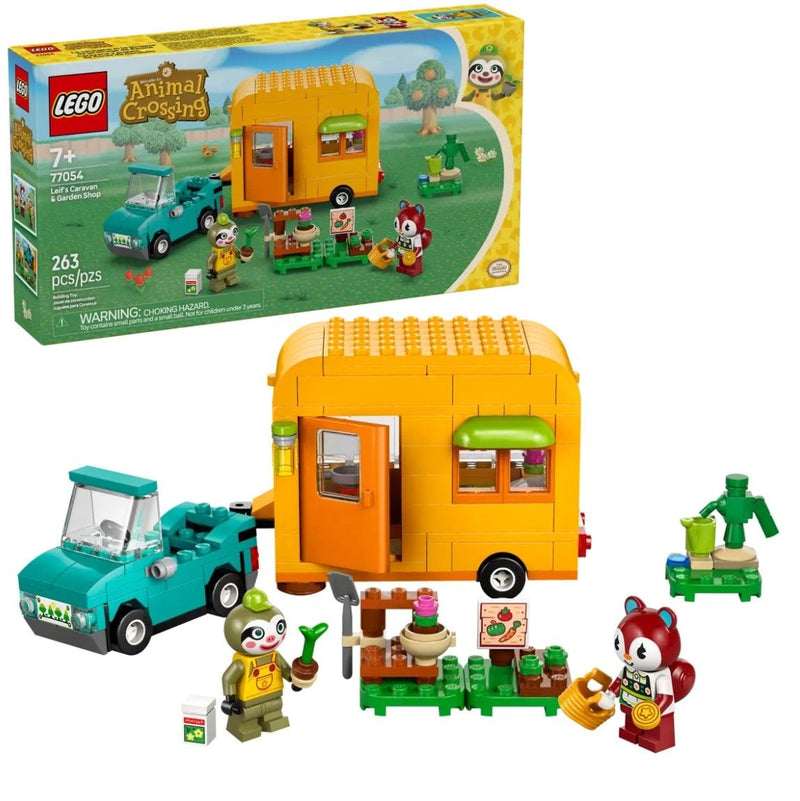 Animal Crossing Leif's Caravan & Garden Shop - 77054, 263-pcs, Ages 7+ N4134