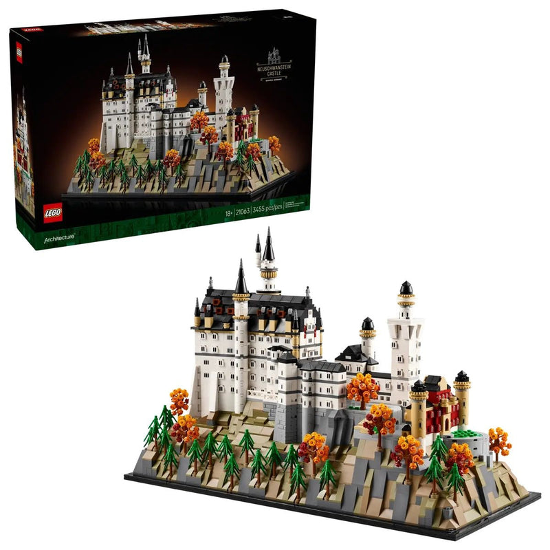 Architecture Neuschwanstein Castle - 21063, 3455-pcs, Ages 18+ E1639