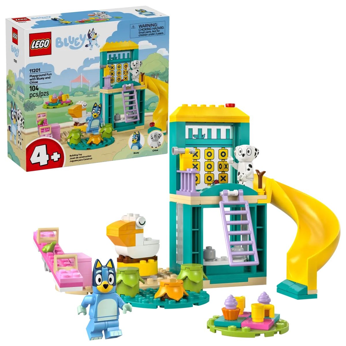 Playground Fun with and Chloe - 11201, 104-pcs, Ages 4+