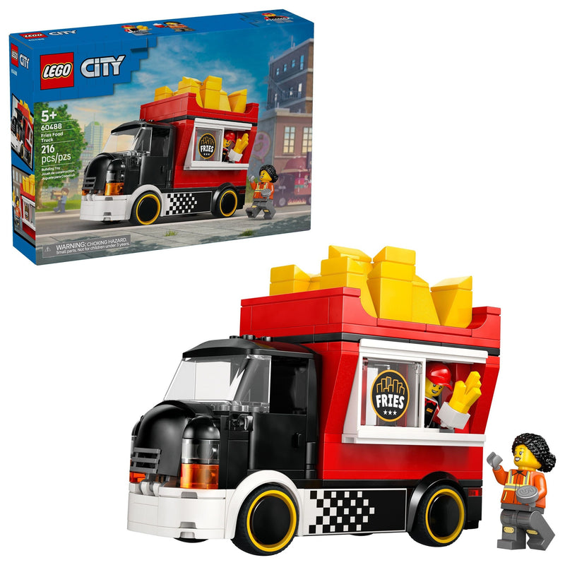 City Fries Food Truck Building Set - 60488, 216-pcs, Ages 5+ T5159