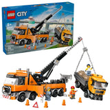 City Heavy-Duty Recovery Tow Truck with Crane - 60467, 793-pcs, Ages 8+