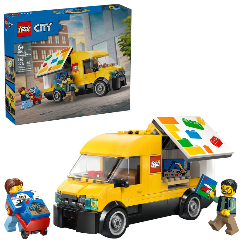 City The Van Toy Truck Building Set - 60500, 276-pcs, Ages 6+ J5725