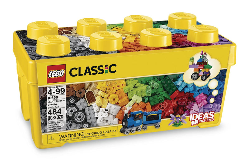 Classic Medium Creative Brick Box Building Toy Kit, 484-pc V7805